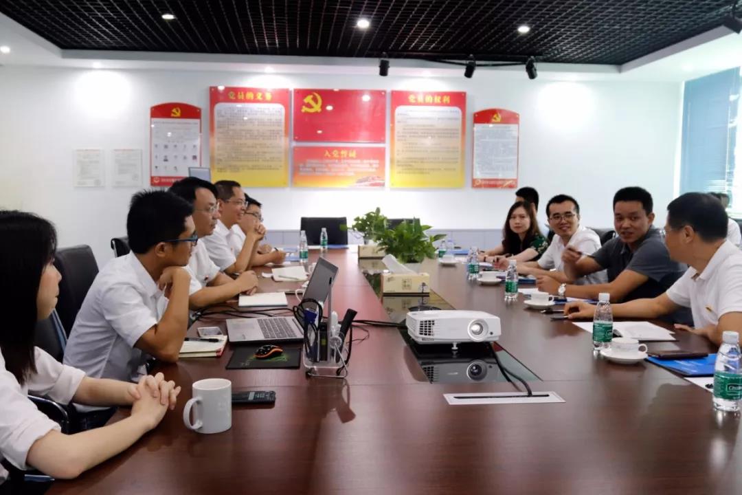 深圳市委組織部領(lǐng)導對我司進(jìn)行考察